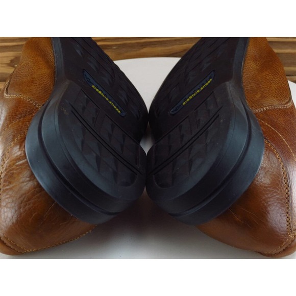 DOCKERS Sz 12 Derby Oxfords Brown Leather‎ Men Lace Up Medium (D, M) - Picture 10 of 11